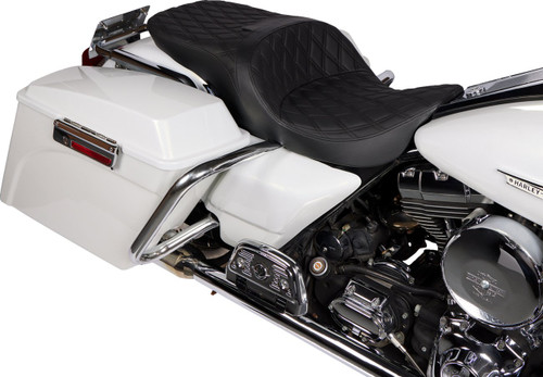 Drag Specialties Freedom Seat | Double Diamond (0801-1504)