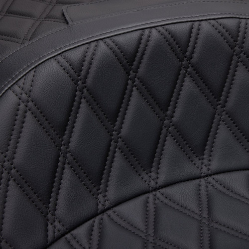 Drag Specialties Freedom Seat | Double Diamond (0801-1504)