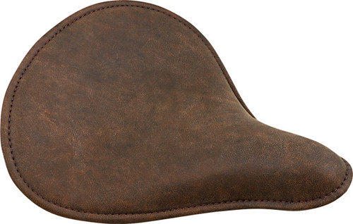 Drag Specialties Spring Solo Seat | Large | Brown (0806-0056)