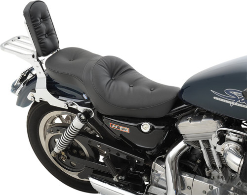 Drag Specialties Low Profile Touring Seat | Pillow (0804-0626)