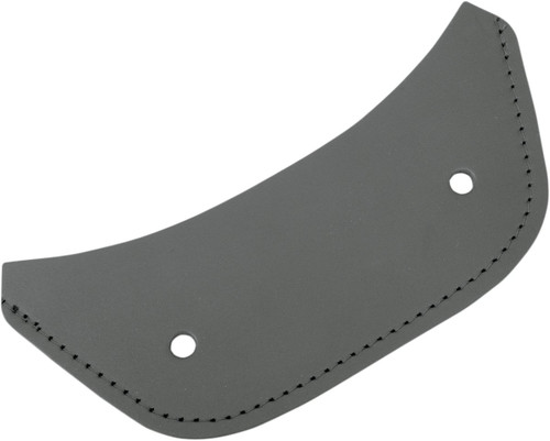 Drag Specialties Rear Fender Chap | Leather | Black (1405-0124)