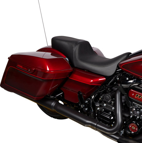 Drag Specialties Predator 2-Up Seat | Smooth (0801-1487)