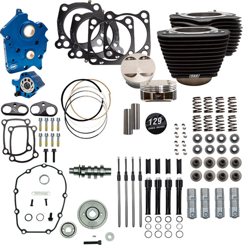 S&S 129" Power Pack | 550 Gear Drive | Oil Cooled (310-1228C)