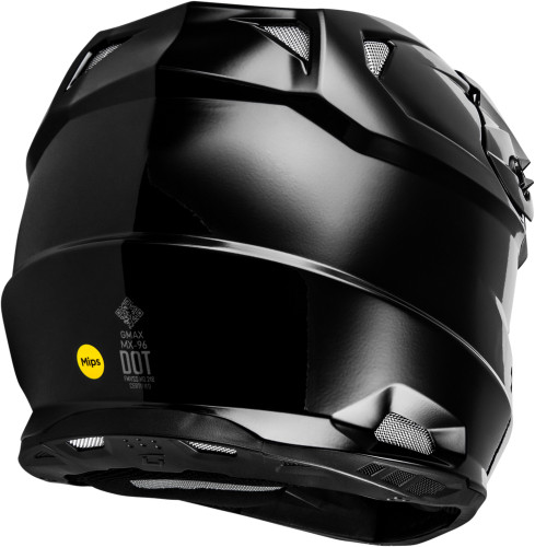 GMAX MX-96 Solid MX Offroad Helmet