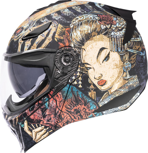 Icon Threshold Odokuro Modular Motorcycle Helmet