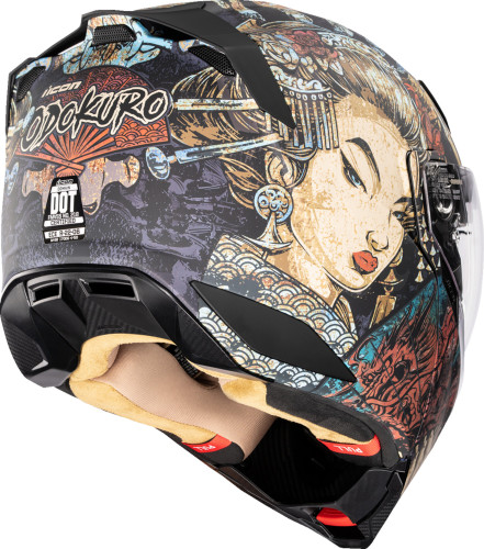 Icon Threshold Odokuro Modular Motorcycle Helmet