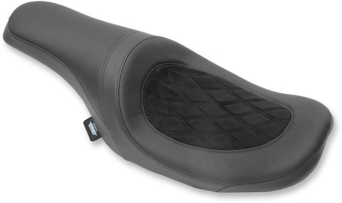 Drag Specialties Predator Seat w/Yaffe Razor | Diamond (0801-0975)