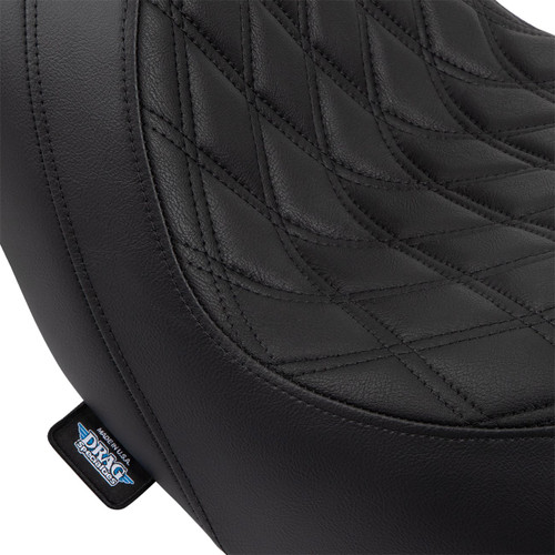 Drag Specialties Predator Seat | Double Diamond (0802-1517)