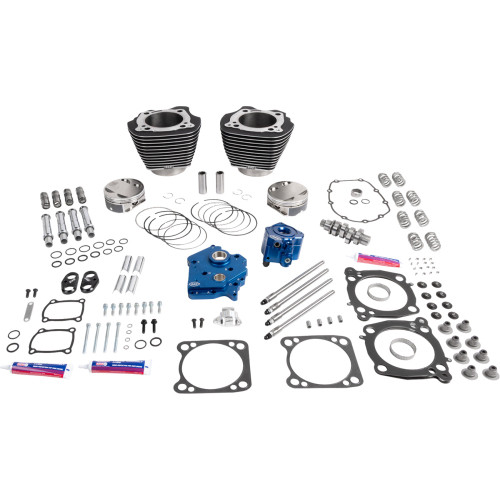 S&S 132" Power Package | HPT496 | Oil Cooled | Gear Drive (310-1393)