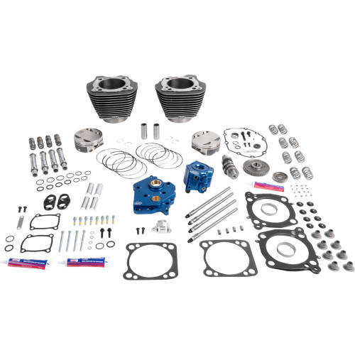 S&S 132" Power Package | HPT496 | Water Cooled | Gear Drive (310-1402)