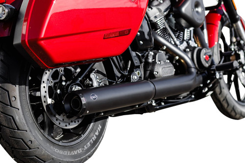 S&S Grand National 4" Black Slip-On Muffler | 50 State (550-1159)