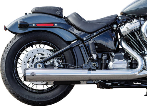 S&S Grand National 4" Chrome Slip-On Muffler | 50 State (550-1160)