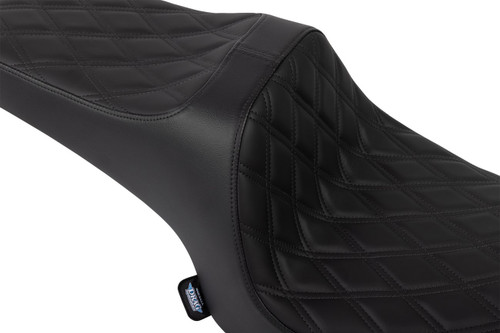 Drag Specialties Forward Predator III Seat | Double Diamond (0810-2464)