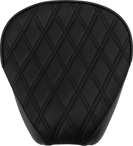 Drag Specialties Rear Solo Seat | Wide | Double Diamond (0801-1953)