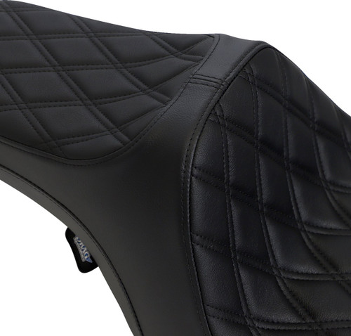 Drag Specialties Predator III Seat | Double Diamond (0801-1129)