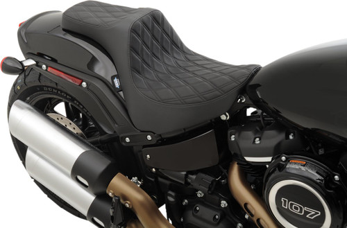 Drag Specialties Predator III Seat - Double Diamond (0802-1072)