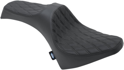 Drag Specialties Predator III Seat | Double Diamond (0810-2119)