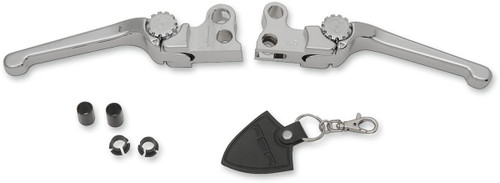 PSR Anthem Adjustable Brake/Clutch Lever Set | Chrome (12-00651-20)