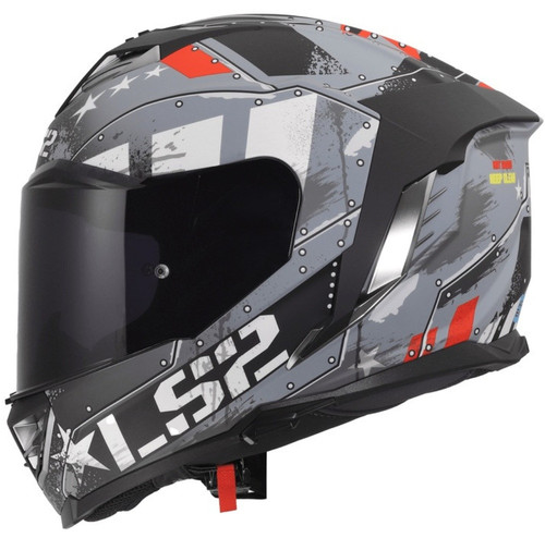 LS2 Assault III Trench Motorcycle Helmet