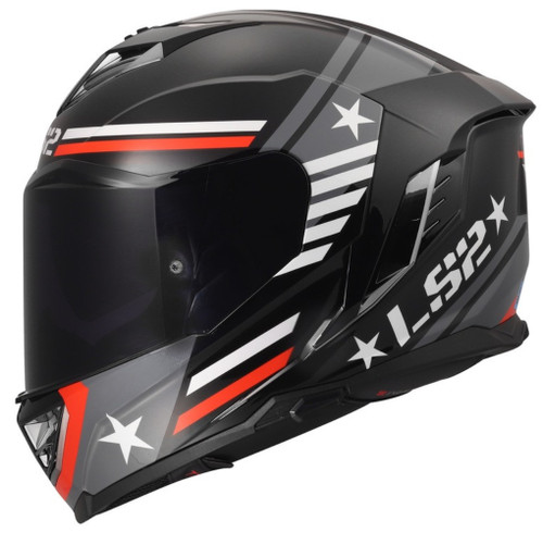 LS2 Assault III Zone Motorcycle Helmet