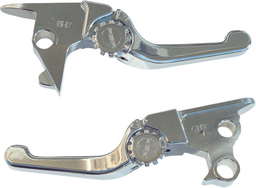 PSR Anthem Shorty Brake/Clutch Lever Set | Chrome (12-01656-20)