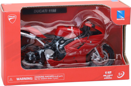 NewRay 1:12 Scale Toy Ducati 1198 Sport Bike