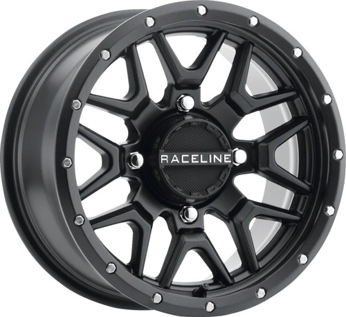 Raceline Krank Simulated Beadlock Wheel | Black | 15x7 (A94B-57037+10)