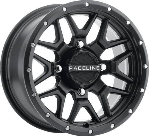 Raceline Krank Simulated Beadlock Wheel | Black | 14x7 (A94B-47037+10)