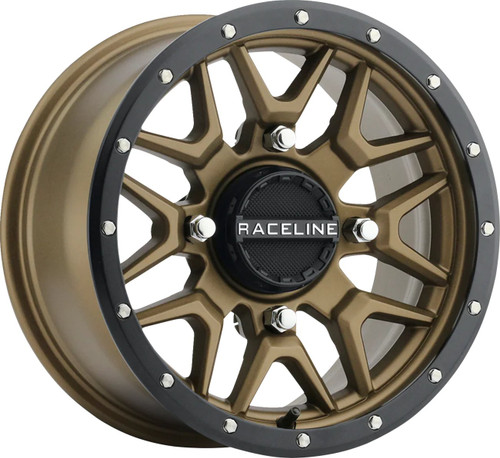 Raceline Krank Simulated Beadlock Wheel | Bronze | 15x7 (A94BZ-57037+10)