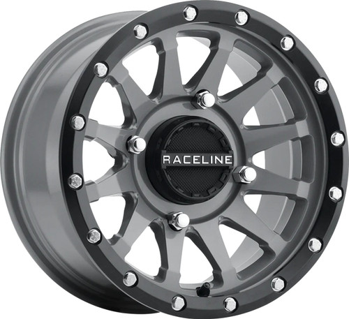 Raceline Trophy Simulated Beadlock Wheel | Gray | 14x7 (A95SG-47056+10)