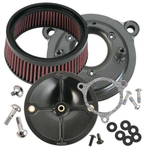 S&S Stealth Air Cleaner Kit - NO Cover - '08-16 Harley Tri-Glide/CVO (170-0061)