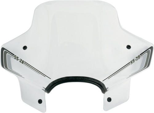 Slipstreamer 15" Clear Sport Fairing Windshield (SS-28-C)