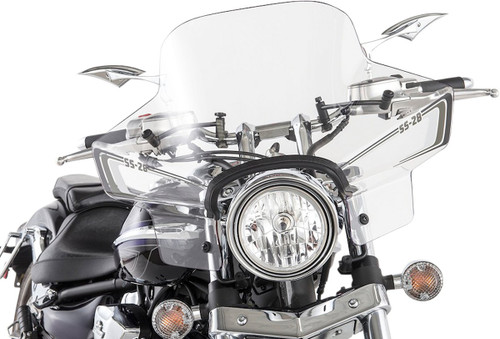 Slipstreamer 15" Clear Sport Fairing Windshield (SS-28-C)