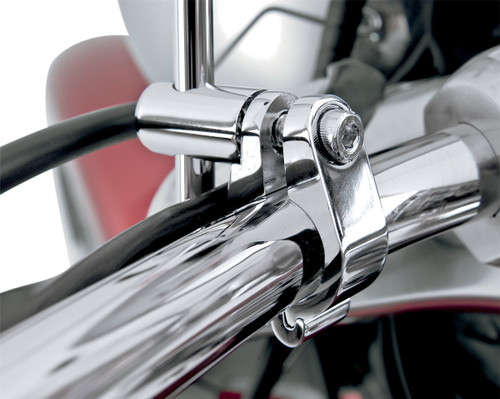 Slipstreamer 15" Clear Spitfire Sport Windshield (S-06-CHR-C)