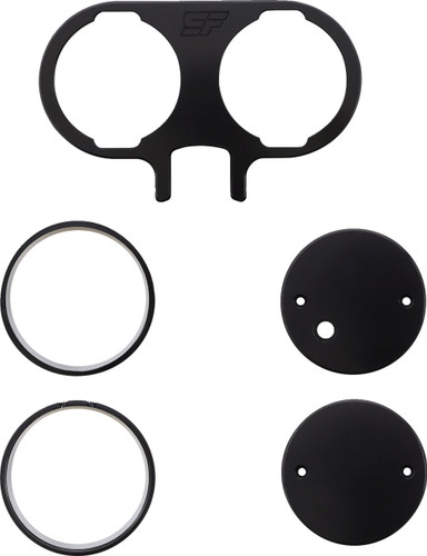 Slyfox Dual Gauge Mount | Black (TM-SLY26)