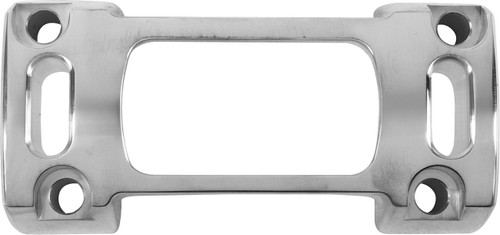 Slyfox 1-1/8" Riser Clamp Top | Raw (SF-1009-01-R)