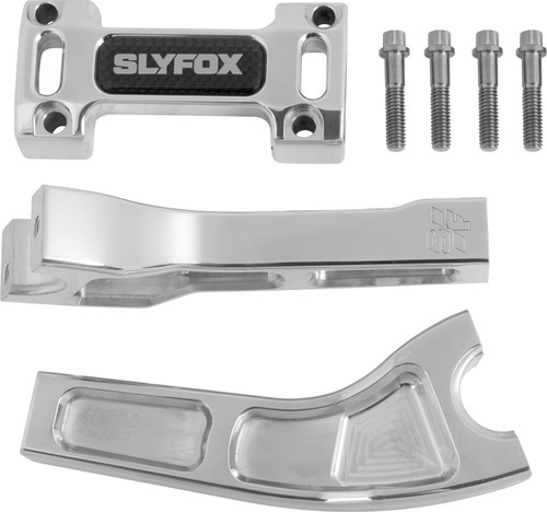 Slyfox Pullback Handlebar Riser Kit | 1-1/8" Clamping | 6" Rise (SF-1004-06-R)