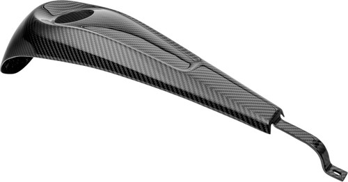 Slyfox Gloss Carbon Fiber Dash Panel w/ Center Hole (1028-TC2C)
