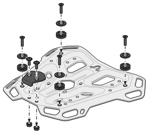 SW-Motech Adventure Rack for Luggage (GPT.11.747.19000/B)