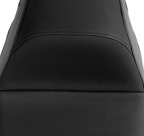 Slyfox Drifter Seat | Smooth Vinyl | Carbon w/ Black Logo (0801-1614)