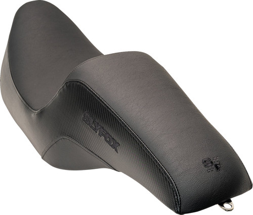 Slyfox Drifter Seat | Smooth Vinyl | Carbon w/ Black Logo (0801-1614)