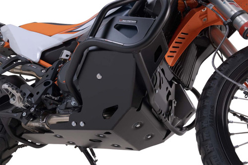 SW-Motech Aluminum Lower Engine Guard - Black (MSS.04.521.10002/B)
