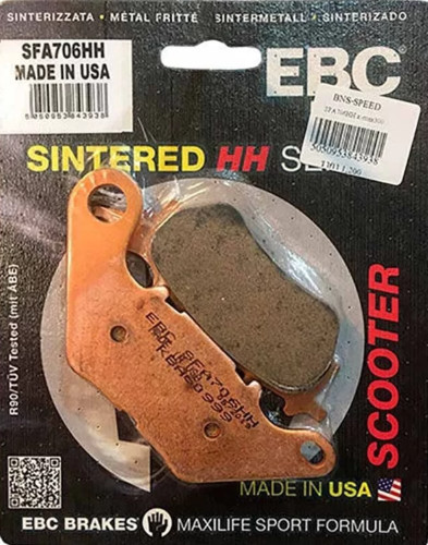 EBC Double-H Sintered Brake Pads (SFA706HH)