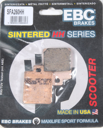 EBC SFA Double-H Sintered Brake Pads (SFA260HH)