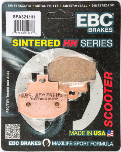 EBC SFA Double-H Sintered Brake Pads (SFA321HH)