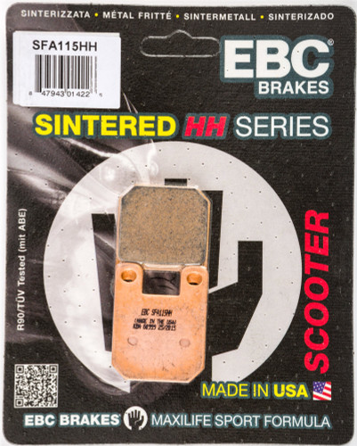 EBC SFA Double-H Sintered Brake Pads (SFA115HH)