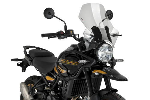 Puig Tour Adjustable Windscreen - Clear (22113W)