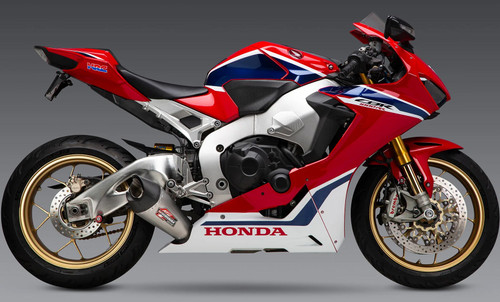Yoshimura AT2 Slip-On Exhaust Muffler | Stainless | 17-26 CBR1000RR (12202BP521)