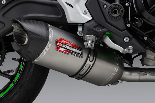 Yoshimura AT2 Full Exhaust System | Stainless | Ninja 650 / Z650 (14651AM521)