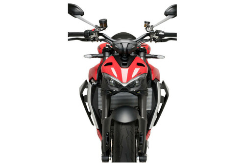 Puig Downforce Naked Side Spoilers - Black (21475J)